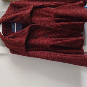 Free People vintage herringbone jacket. Size S